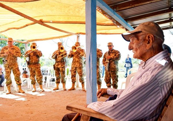 Último excombatiente de Concepción fallece a los 106 años   - Nacionales - ABC Color