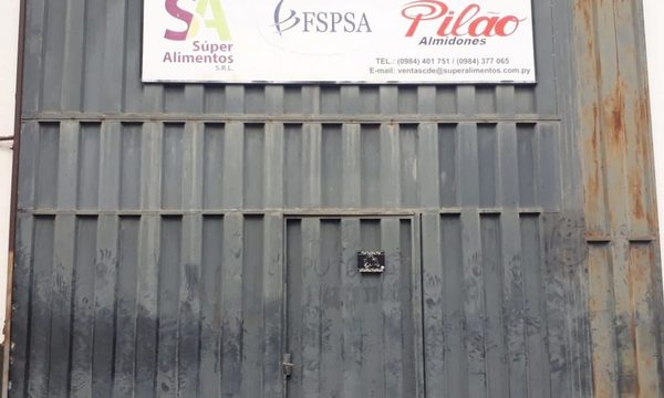 Hurtan Gs. 3.000.000 de depósito de alimentos