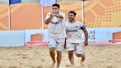 Fútbol Playa. Helvéticos campeón