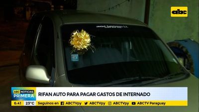 Rifan auto para pagar gastos de internado por COVID - ABC Noticias - ABC Color