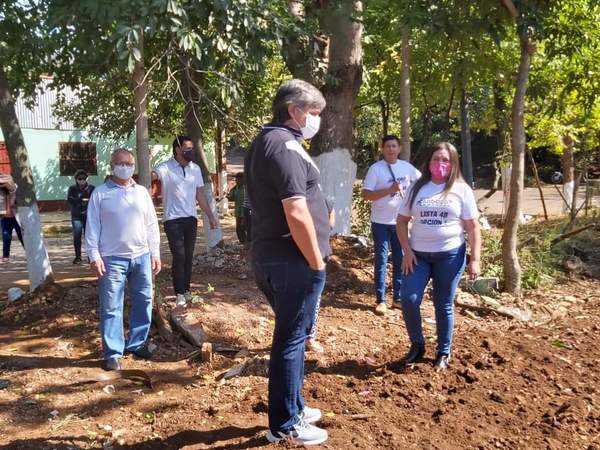 “Tiki” González intensifica trabajo en Presidente Franco - La Clave
