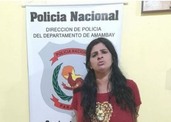 Brasileña detenida por hurtar dinero en efectivo de un local comercial