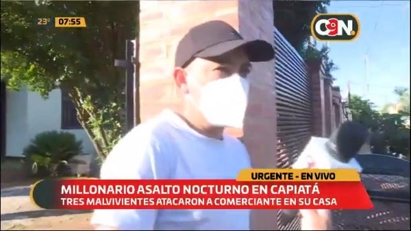 Delincuentes ingresan a vivienda y se llevan millones