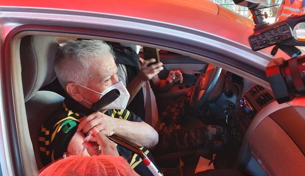 Inició vacunación masiva en la Secretaría Nacional de Deportes