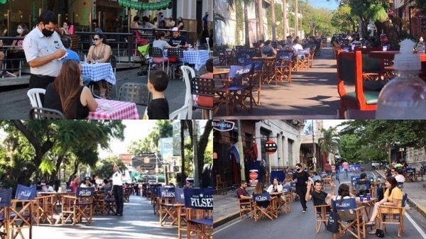 Diario HOY | Asunción peatonal, fines de semana: "La luz al final del tunel" para bares y gastronómicos
