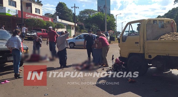 IDENTIFICAN A LAS MOTOCICLISTAS GRAVEMENTE LESIONADAS TRAS ACCIDENTE EN EL ACCESO DE SAN JUAN DEL PNÁ.