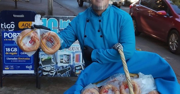 La Nación / Ejemplo de superación: el pintoresco vendedor de chipas que guarda una dura historia de vida