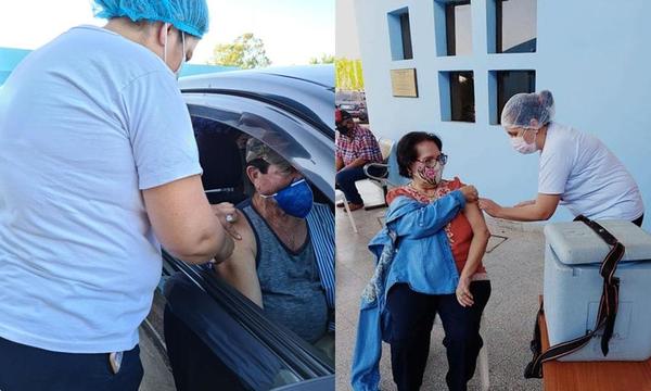 Coronel Oviedo; Arrancó vacunación por terminación de número de cédula a mayores de 75 años – Prensa 5