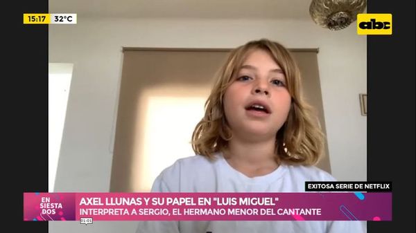 Axel Llunas y su papel en Luis Miguel: La serie - Ensiestados - ABC Color