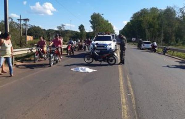 Bebé de dos meses muere tras ser arrollada por un transganado en Horqueta