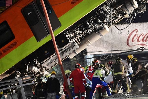 Un total de 20 muertos y 49 hospitalizados al desplomarse un metro en Ciudad de México - Mundo - ABC Color