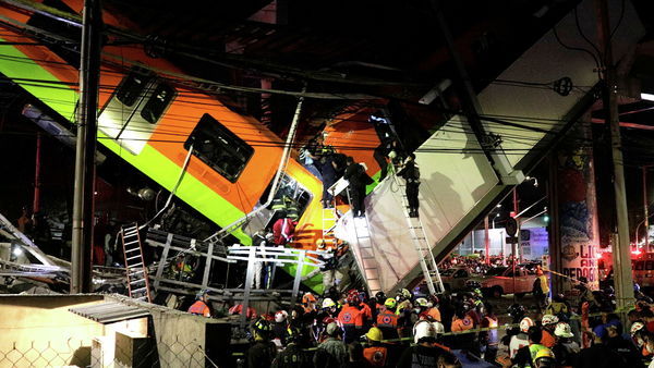 Al menos 23 muertos y 70 heridos al partirse un puente del metro en Ciudad de México - ADN Digital