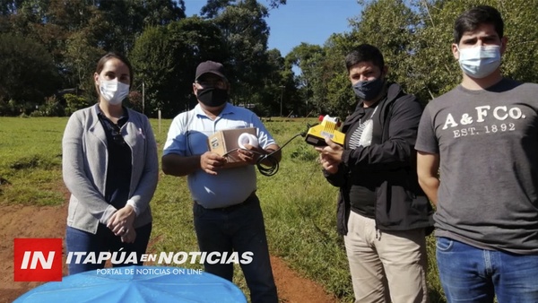 SIGUEN ENTREGANDO HIPOCLORADORES EN ITAPÚA.