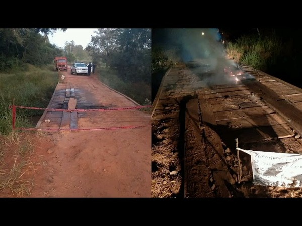 QUEMAN PUENTE EN ALTO VERÁ