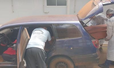 Familia ya no tenía para pagar la funeraria y solidario hombre  llevó féretro para el sepelio