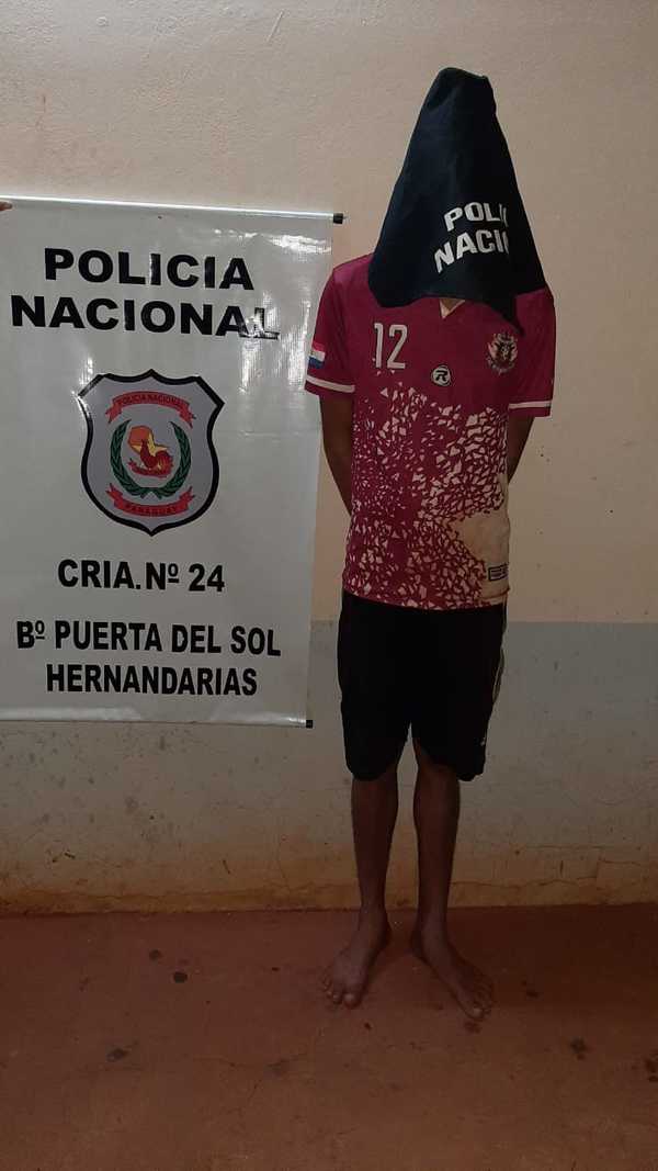 Atrapan a joven “experto” en hurto domiciliario - La Clave