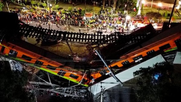 Se desplomó un tramo del metro en Ciudad de México: al menos 23 muertos y más de 50 heridos | .::Agencia IP::.