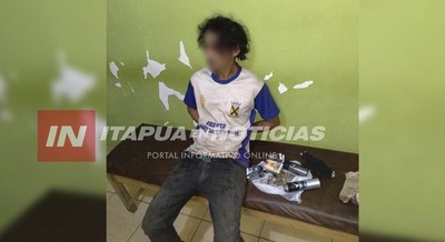 APREHENSIÓN TRAS HURTO EN DESPENSA EN SAN JUAN DEL PNÁ.