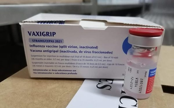 Arriban al país 1.240.000 dosis contra la influenza