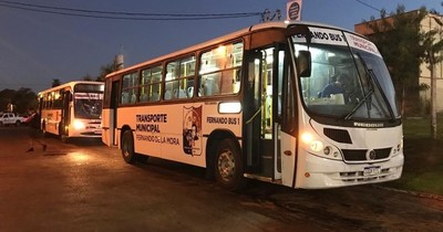 La Nación / Buses nocturnos ya circulan por Fernando de la Mora con pasaje a G. 1.000