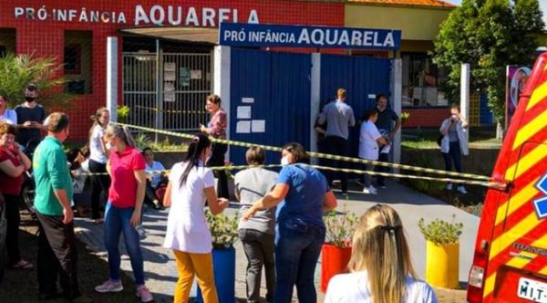 Un joven invade guardería en Brasil, mata a 5 personas e intenta suicidarse