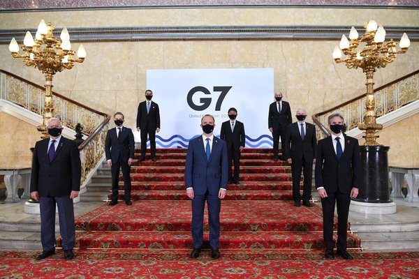 El G-7 busca unidad frente a China en la primera reunión presencial desde el inicio de la pandemia