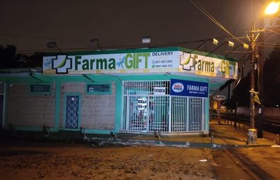 Perpetran fugaz asalto a farmacia en Fernando de la Mora  - Nacionales - ABC Color