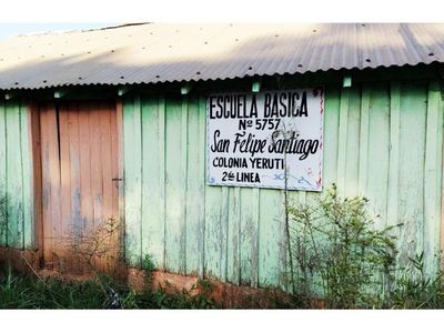 Niños quedan sin estudiar, tras cierre de escuela en Curuguaty