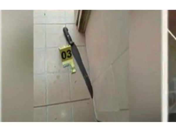 Policía hiere a un joven que ingresó a su casa con machete