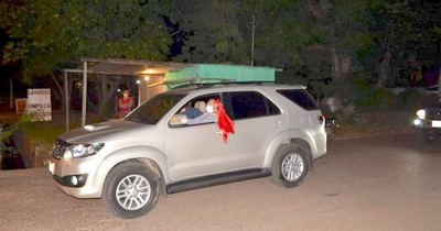 La Nación / Repudian la caravana hecha por seguidores de Retamozo