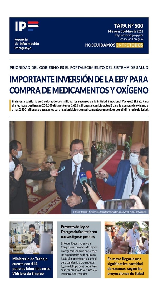 Portadas de este martes 5 de mayo de 2021