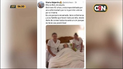 Trasladaron a abuela encamada para vacunarse por nula respuesta de Salud - C9N