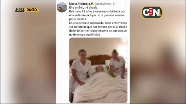 Trasladaron a abuela encamada para vacunarse por nula respuesta de Salud - C9N