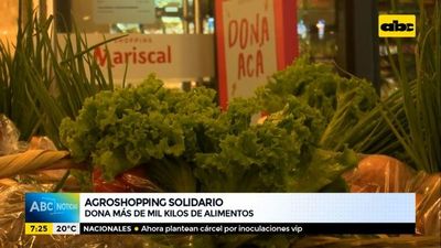 Agroshopping dona más de 1.000 kilos de alimentos para familiares de internados - ABC Noticias - ABC Color