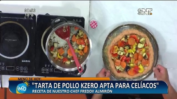 Cocina LMCD: Tarta de pollo Kzero apta para celíacos - SNT