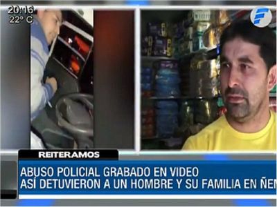 Abuso policial: "Perjudicaron a mi hijo y todo mi sacrificio"