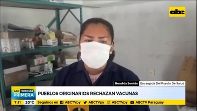 Nativos del Chaco no acceden a ser vacunados, afirman