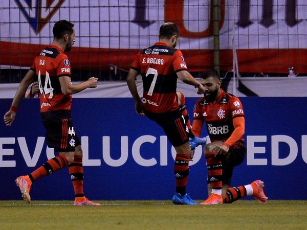Flamengo gana con doblete de Gabigol y se afirma en la cima del grupo G