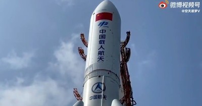 La Nación / Cohete chino fuera de control impactará el 8 de mayo