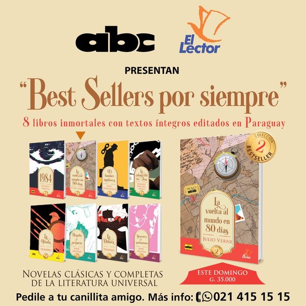 “La vuelta al mundo en 80 días”: alucinante obra para leerla de “una sentada” - Marketing - ABC Color