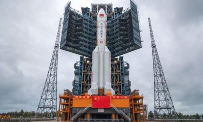 Cohete chino okali’u  en el espacio  y podría caer sobre Paraguay,  pesa 22 toneladas