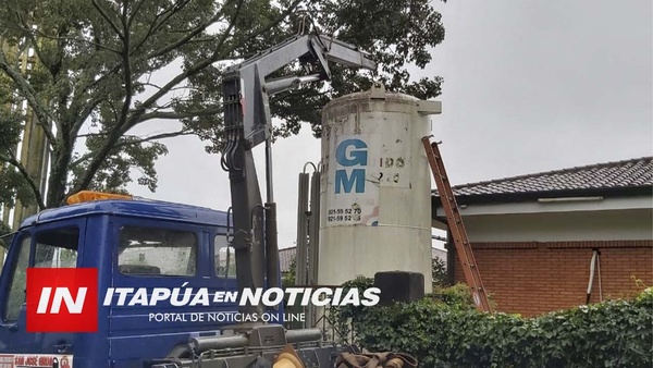 RONCHA EN EL RESPIRATORIO: SE LLEVARON EL TANQUE DE OXÍGENO DE IPS AL HOSPITAL DE T.R.P