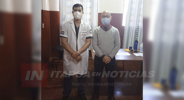 TRAUMATÓLOGO SE SUMA AL HOSPITAL DE NATALIO.