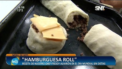 Cocina LMCD: Hamburguesa roll - SNT