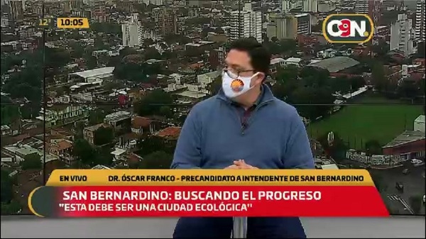 Recibimos en C9N al Dr. Óscar Franco, Precandidato a Intendente de San Bernardino - C9N