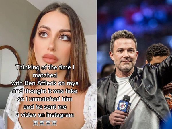 Tiktoker rechazó al actor Ben Affleck