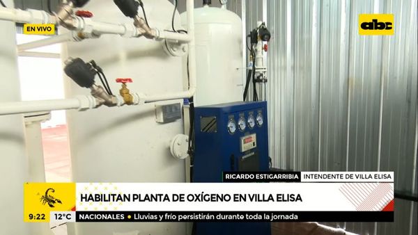 Habilitan planta de oxígeno en Villa Elisa - ABC Noticias - ABC Color