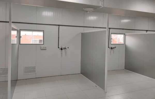 A punto de culminar el Pabellón de Contingencia en Caazapá - Noticiero Paraguay