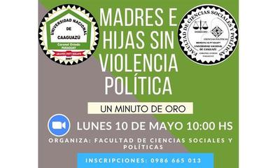 Organizan conversatorio denominado “Madres e Hijas Sin Violencia Política” – Prensa 5