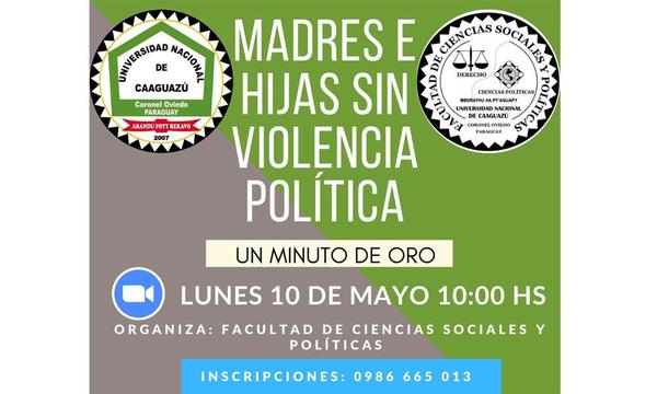 Organizan conversatorio denominado “Madres e Hijas Sin Violencia Política” – Prensa 5